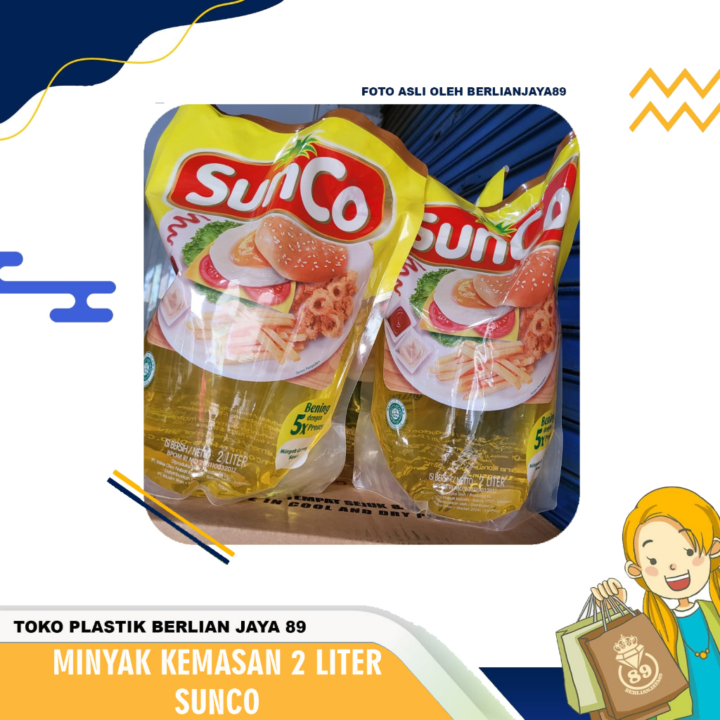 

Minyak GORENG Kemasan 2 LITER merk SUNCO