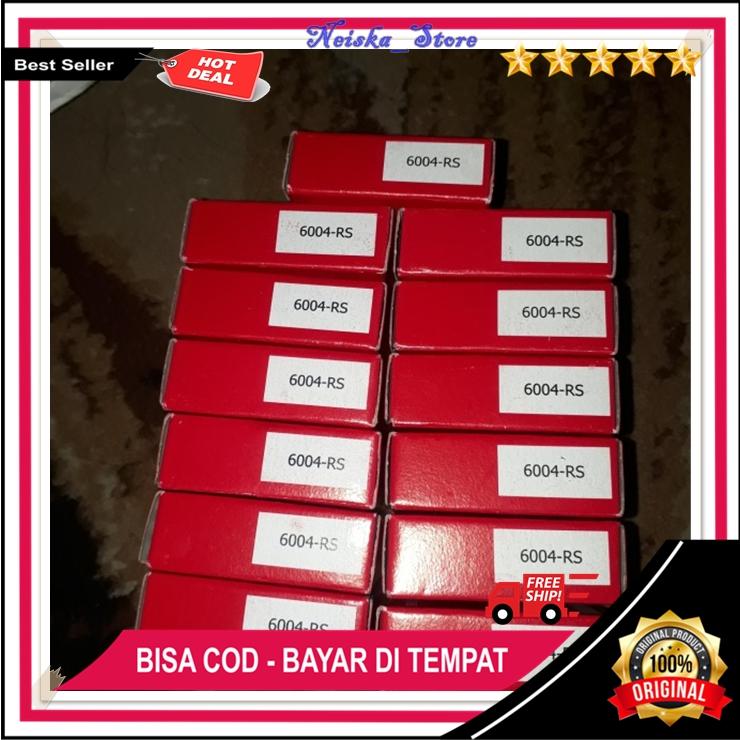 Bearing Lahar 6004 RS Original Laher Kelahar Kelaher Honda ORI High Quality Murah Terlaris