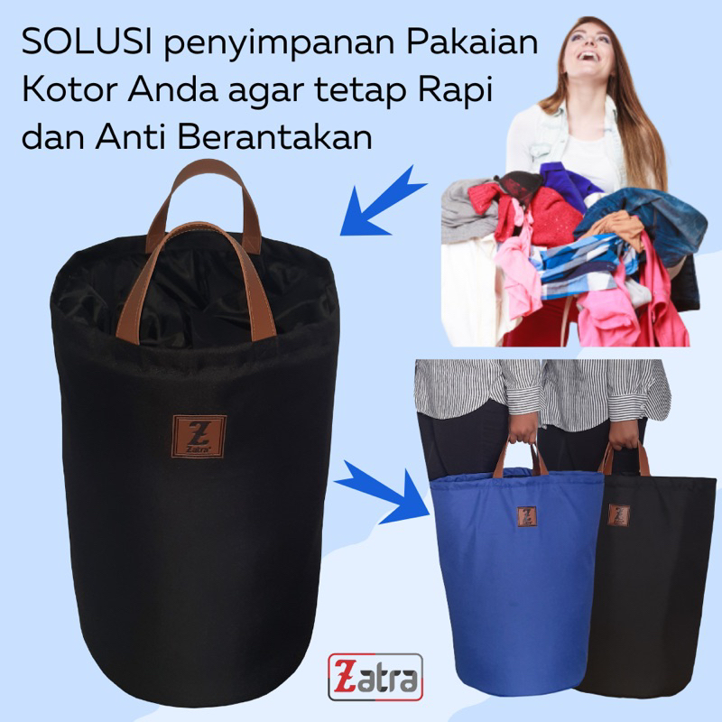 TAS LAUNDRY JUMBO RANSEL BAHAN TEBAL DAN KUAT