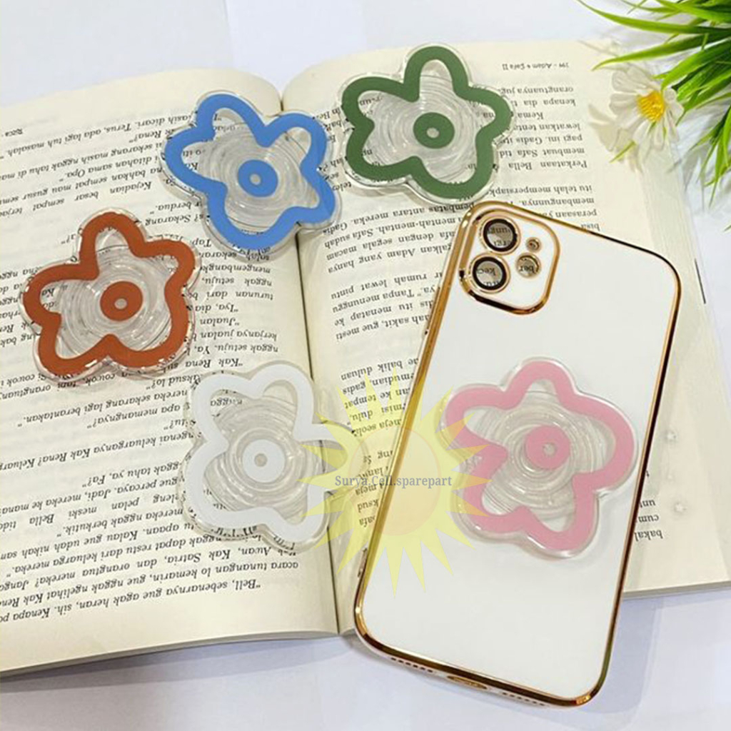 Pop Socket Karakter Lucu - Pop socket Bahan Akrilik