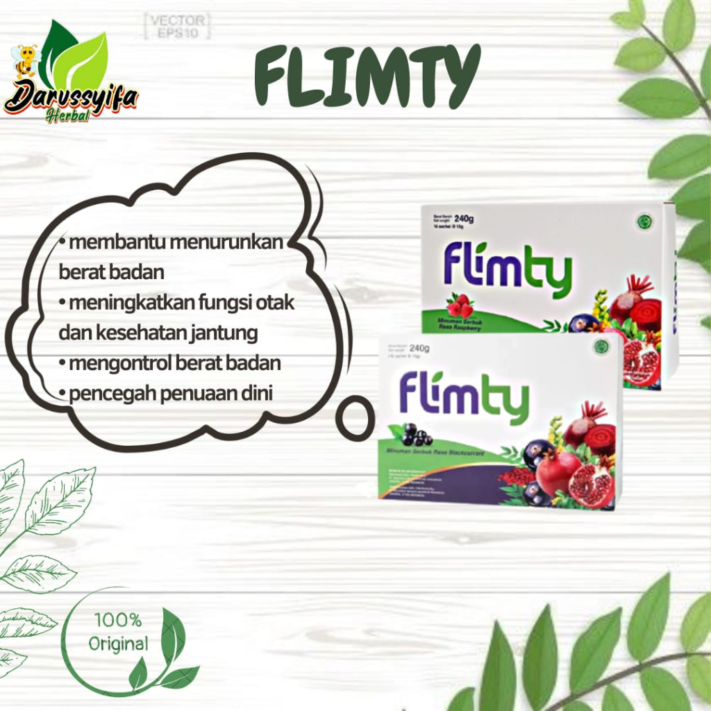 

Flimty fiber 1 box isi 16 sachet