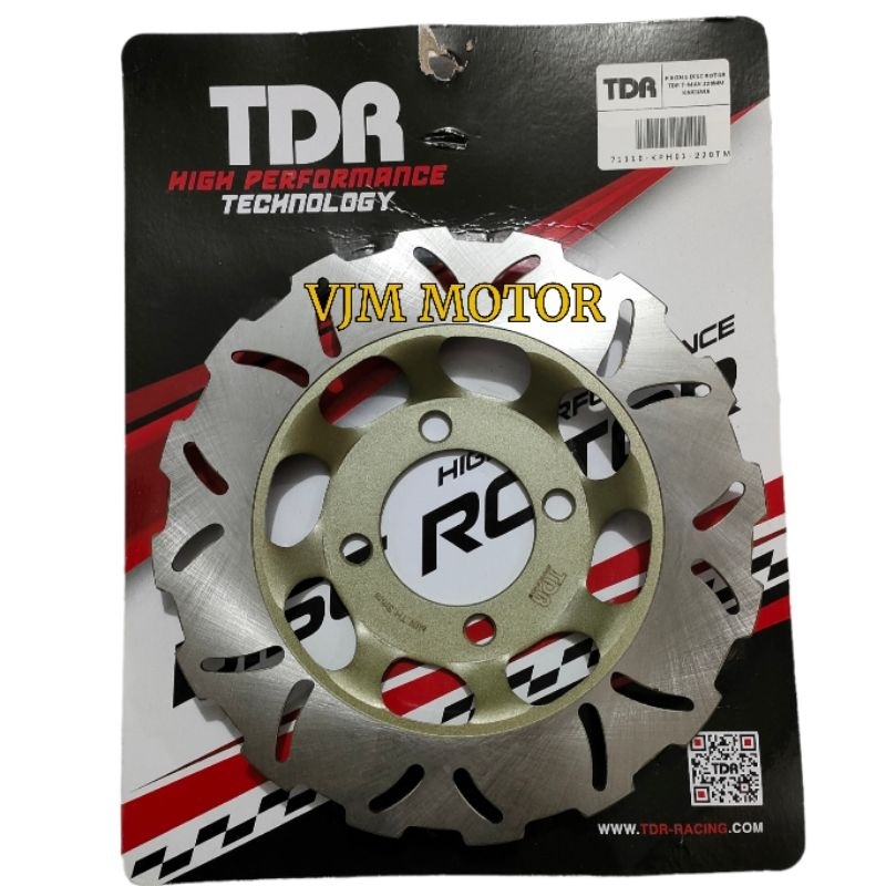 Disc Brake TDR Piringan Cakram Depan TDR Honda Karisma Kharisma 220 MM standar variasi