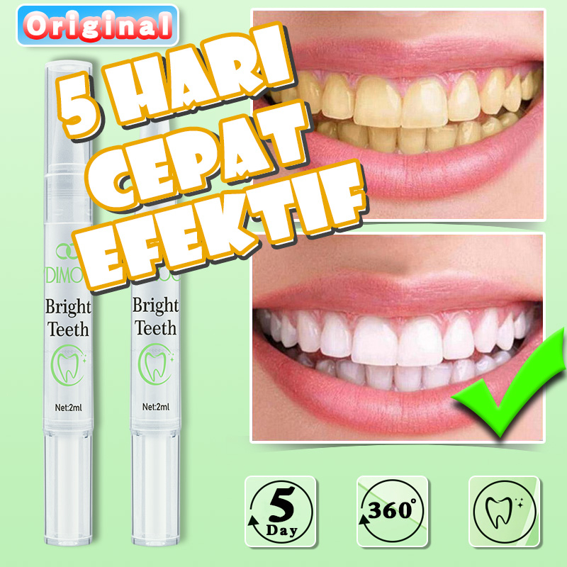 Pena Esensi Pemutihan Gigi Teeth Whitening Pen Powder Ori Braylee Breeylee Breleey Brylee Teeth Whit