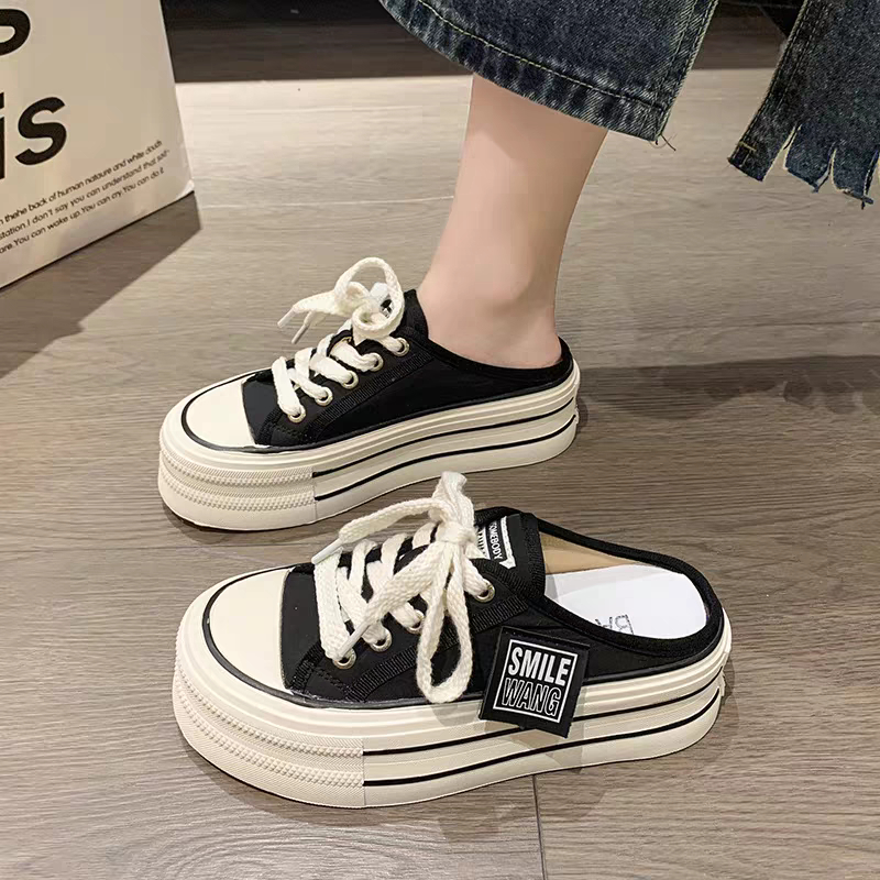 COD SS 789 Sepatu Sneakers Selop Wanita Premium Musim Panas