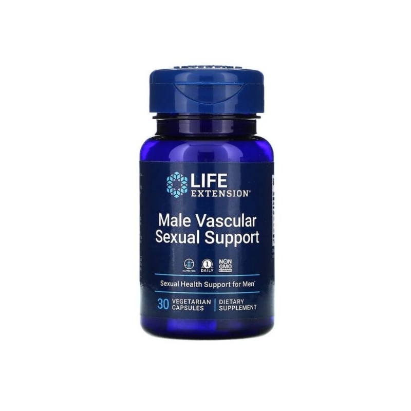 Life Extension Male Vascular Sexual Support 30 Vegetarian Capsules