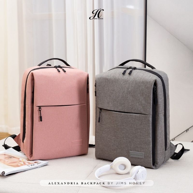 PROMO - ALEXANDRIA BACKPACK JIMS HONEY 100% ORIGINAL Tas Ransel Tas Sekolah
