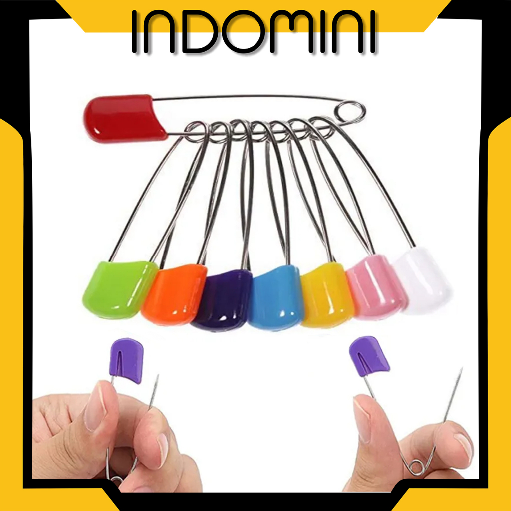 INDOMINI Peniti Besar Peniti Kasur Jumbo Safety Pin Serbaguna R889