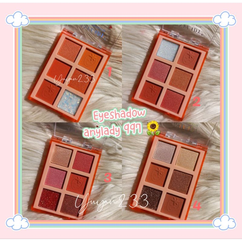 PROMO!!!EYESHADOW ANY LADY SWEET STRAWBERRY 793/997