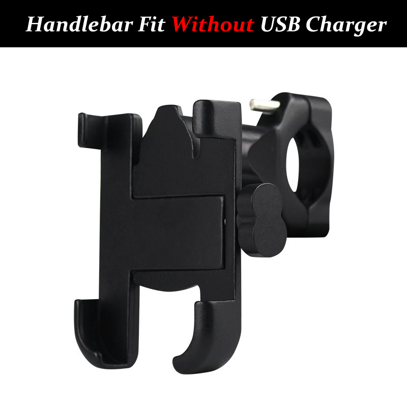 Actual 【COD】Holder Hp Motor Besi Stang Full Alumunium Dudukan Penahan Hape Sandaran Penyangga Pegangan Handphone di sepeda original kuat awet aman anti maling Phone Stand