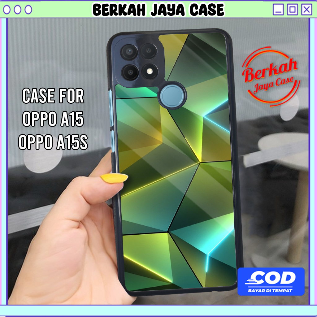 Case Hp Oppo A15 A15s Casing Hp Oppo A15 A15s Casing ABSTRAKKUBIK Casing Terbaru Case Karakter Lucu 