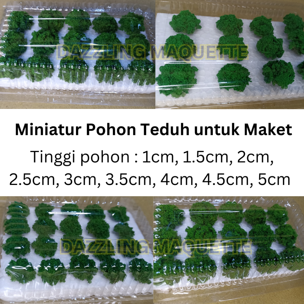 

Pohon Cabang Teduh Skala - Bahan Aksesoris Maket Arsitektur