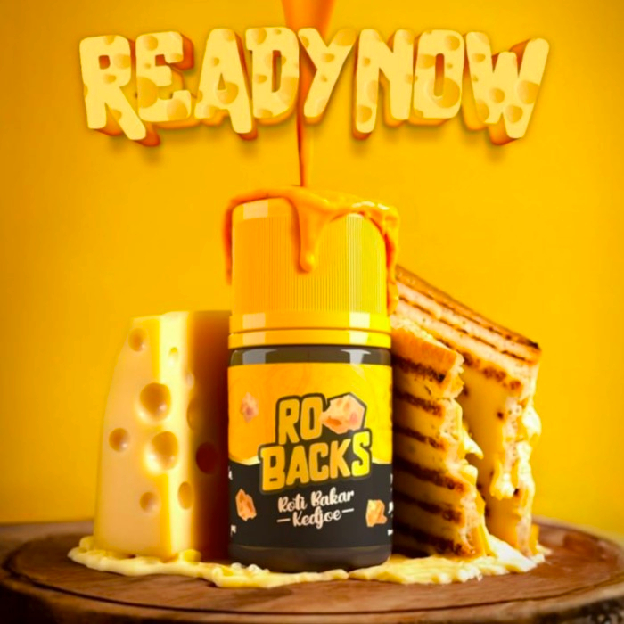 LIQUID 60ML RO BACKS ROTI BAKAR KEDJOE BY DRIPPERS