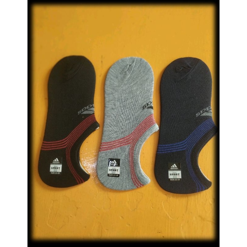 Kaos kaki Hidden socks  logo Adidas