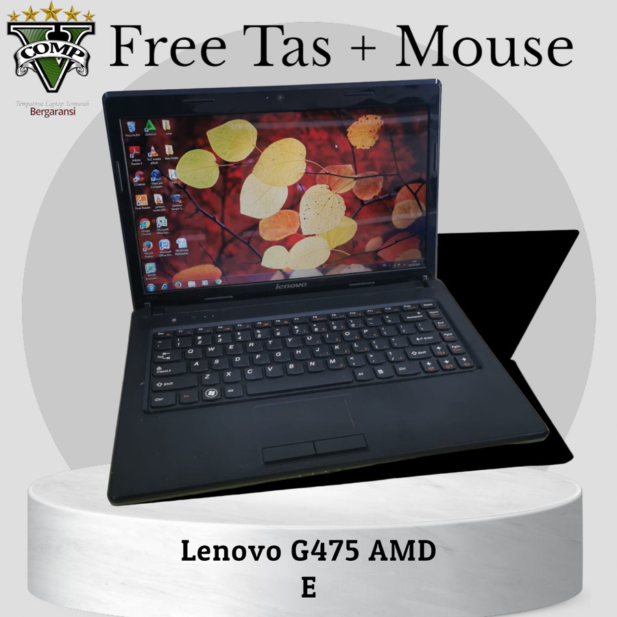 Laptop Lenovo G475 Amd E-300 SSD 256gb Ram 2gb Vga Amd Radeon