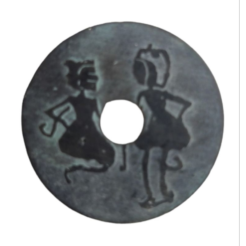 Pis bolong Arjuna ketangkilin dwi supraba uang bolong kuno dgn gambar baru