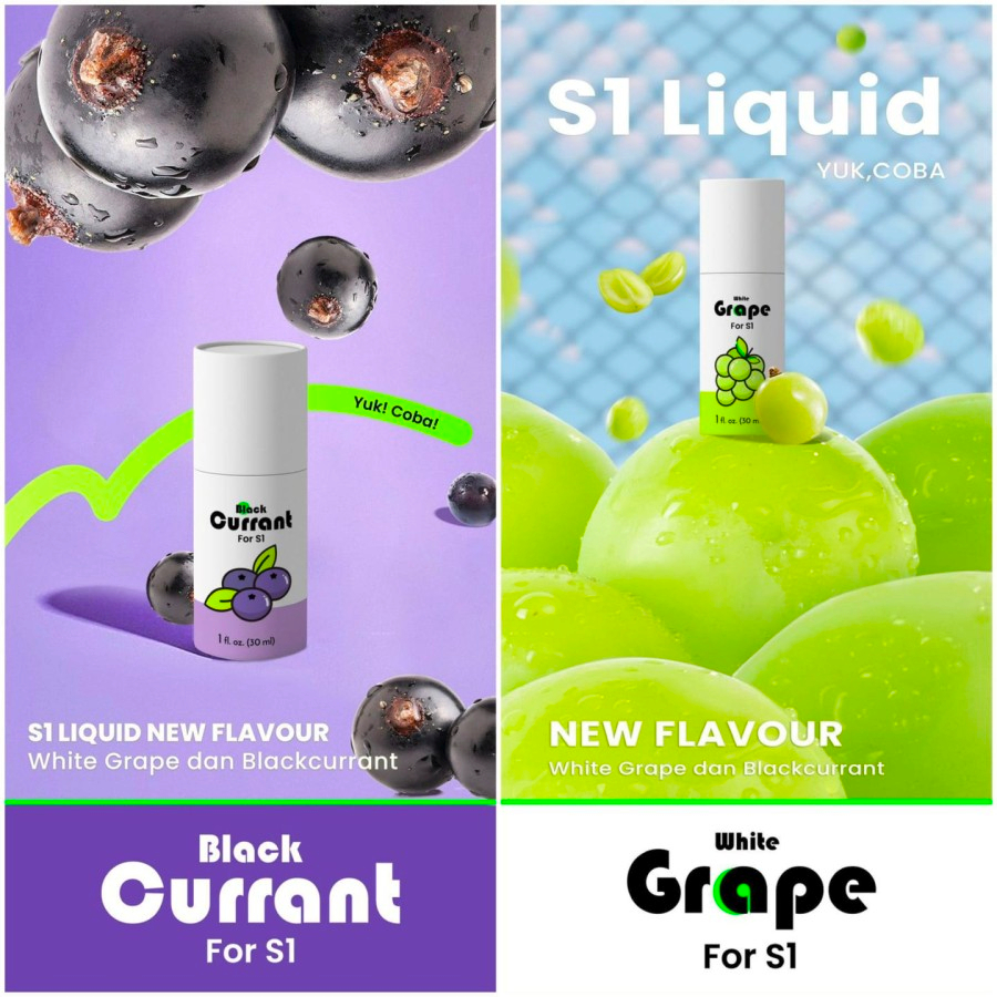 LIQUID 30ML JOIWAY S1 FOOM NEW FLAVOUR BLACKCURRANT 30MG