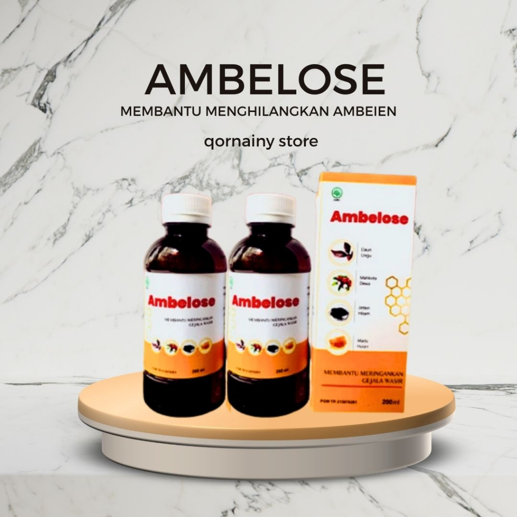 

Ambelose - Menghilangkan rasa nyeri saat BAB