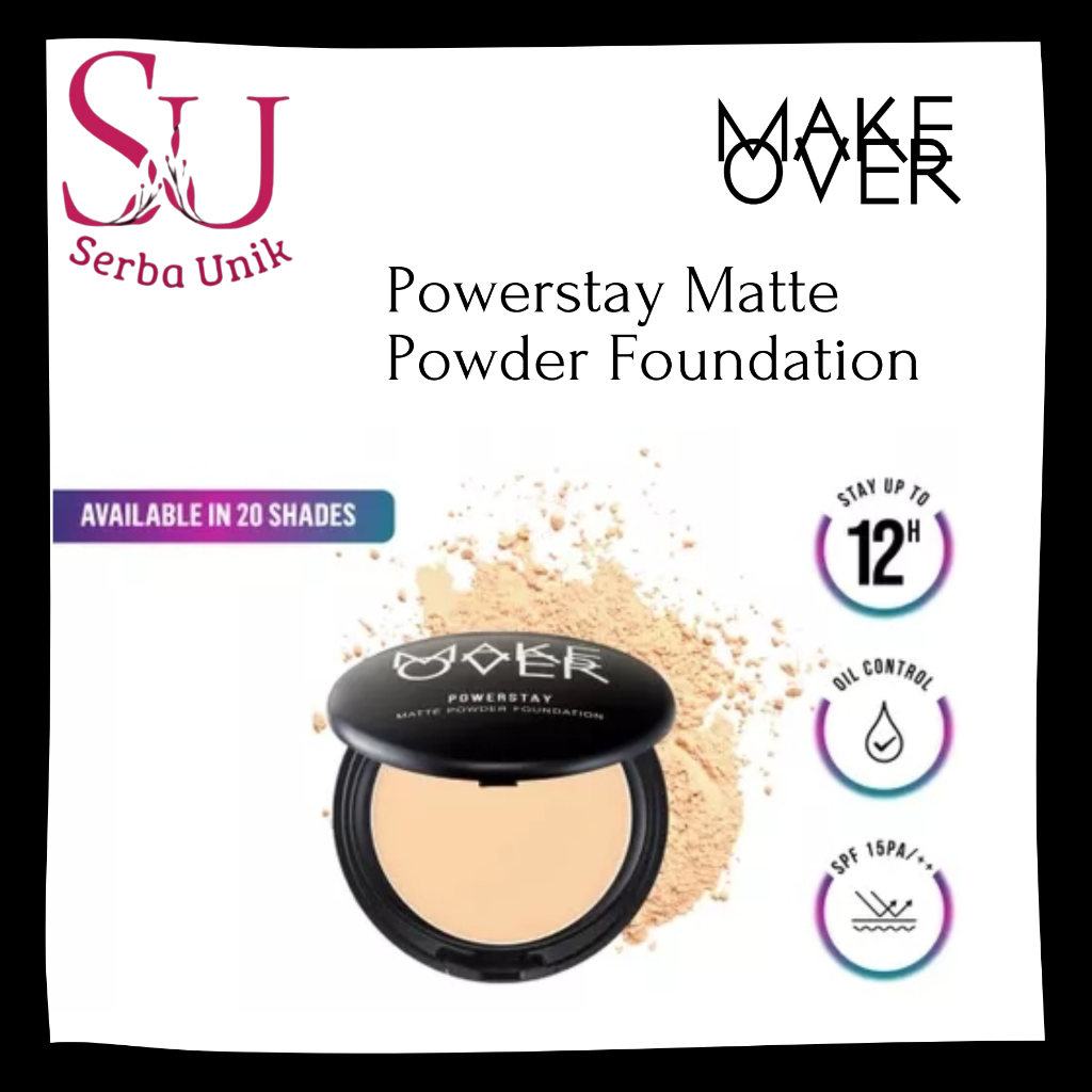 Make Over Powerstay Matte Powder Foundation | Bedak Padat