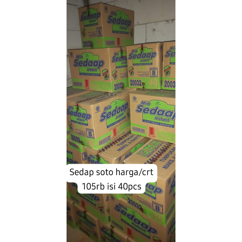 

MiE SEDAP SOTO crt Isi 40pcs