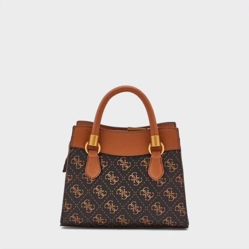 GUESSS Nell Logo Mini Satchel Bag