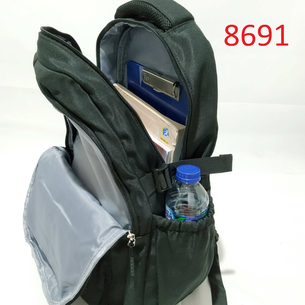 FARNELL - Ransel Pria Tas Sekolah Kuliah Kerja Anak Cowok Laki Backpack Ukuran Besar Muat Laptop
