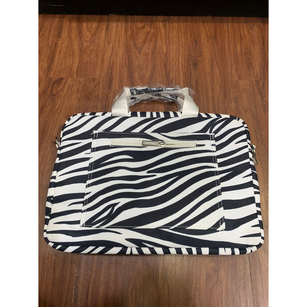 Tas Laptop Macbook KINMAC ZEBRA Monochrome Series Longstrap 14-15 inch