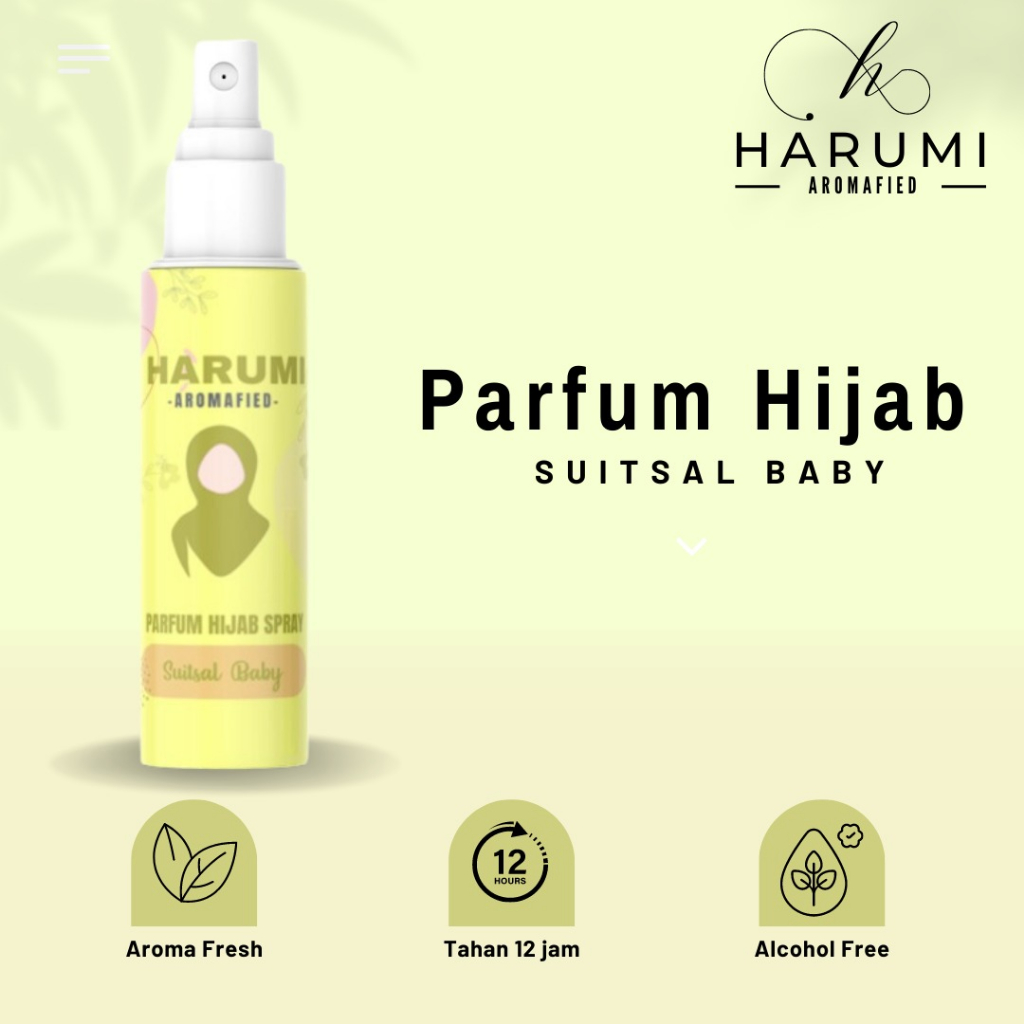 Harumi parfum hijab parfum hijab tahan lama parfum hijab fresh perfume hijab spray perfume daily hij
