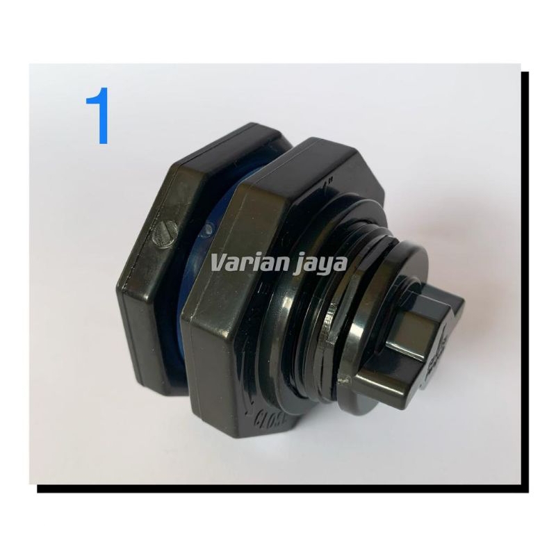 Vlok Ring Mur Drat Toren Verlop 1 Inch Penguin Bulkhead 1 inci