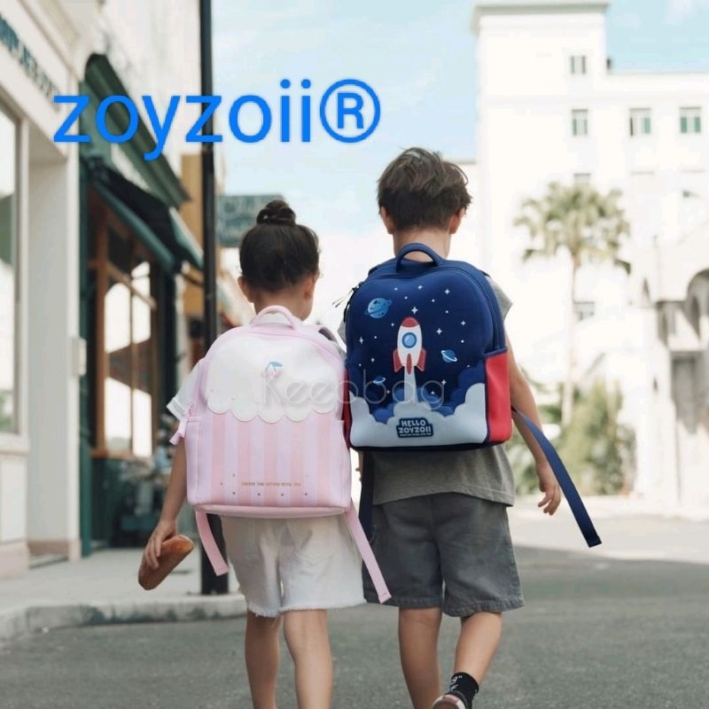 READY STOCK ❗❗ ransel zoyzoii B19 zoy series kids backpack