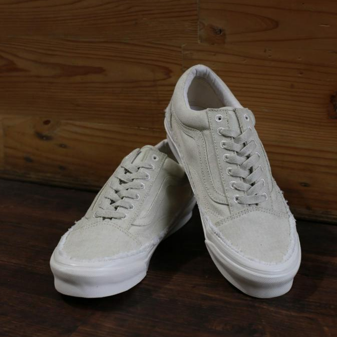 Endarfootwear - Vans Oldskool OG Lx Raw Vintage White