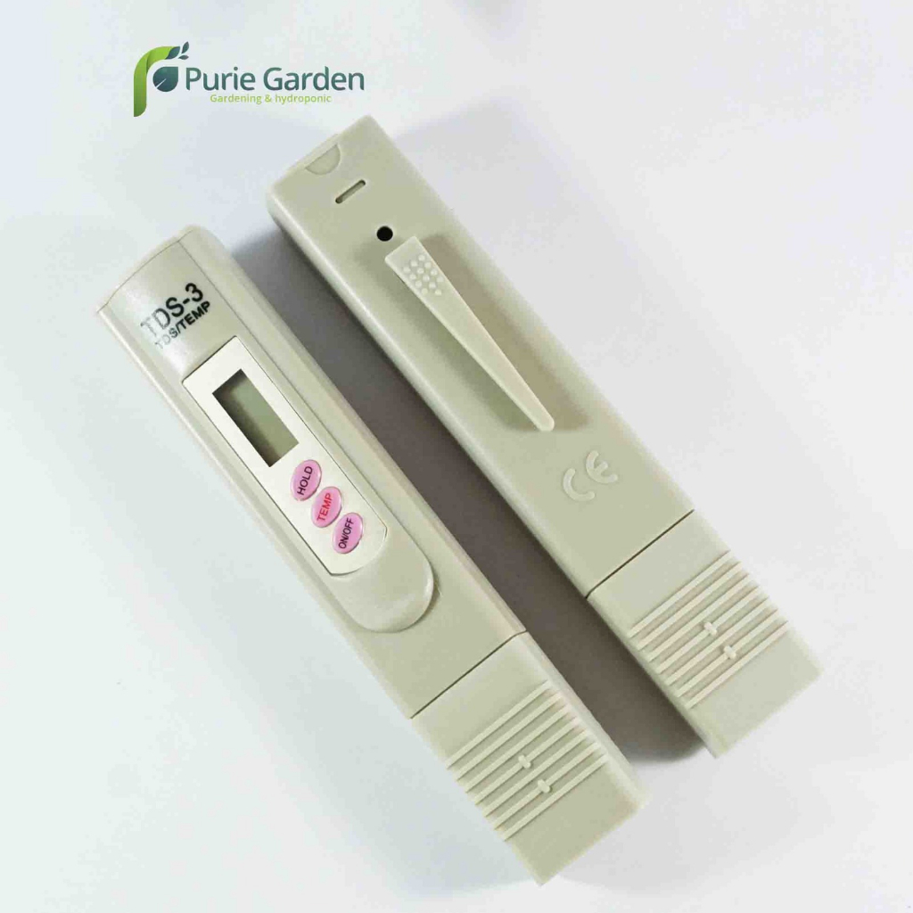 TDS Meter Alat Ukur Hidroponik Hold