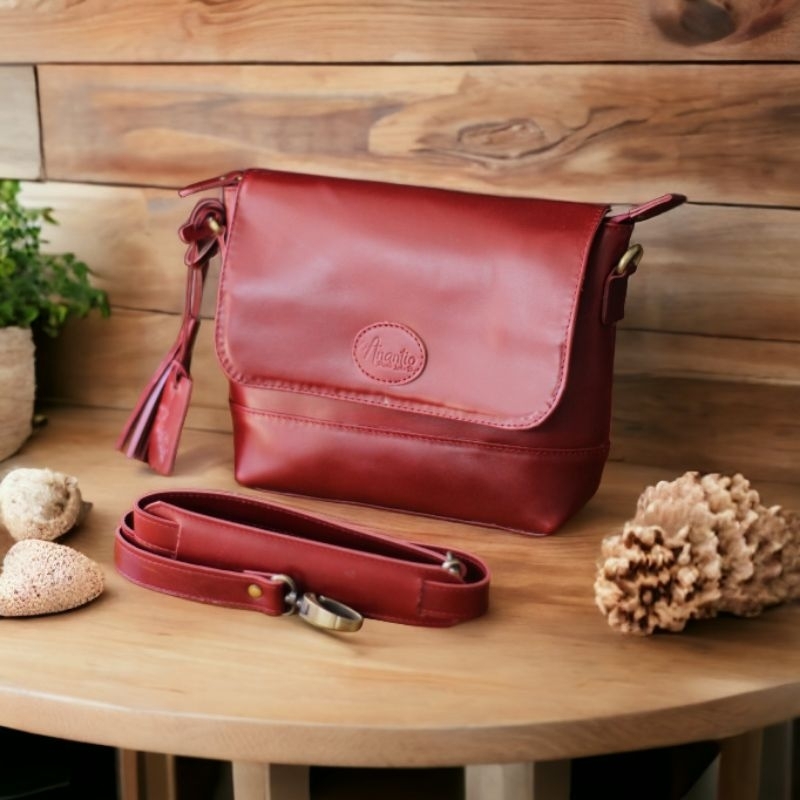 Tas selempang ASLI KULIT " ADIBA " ANANTIO