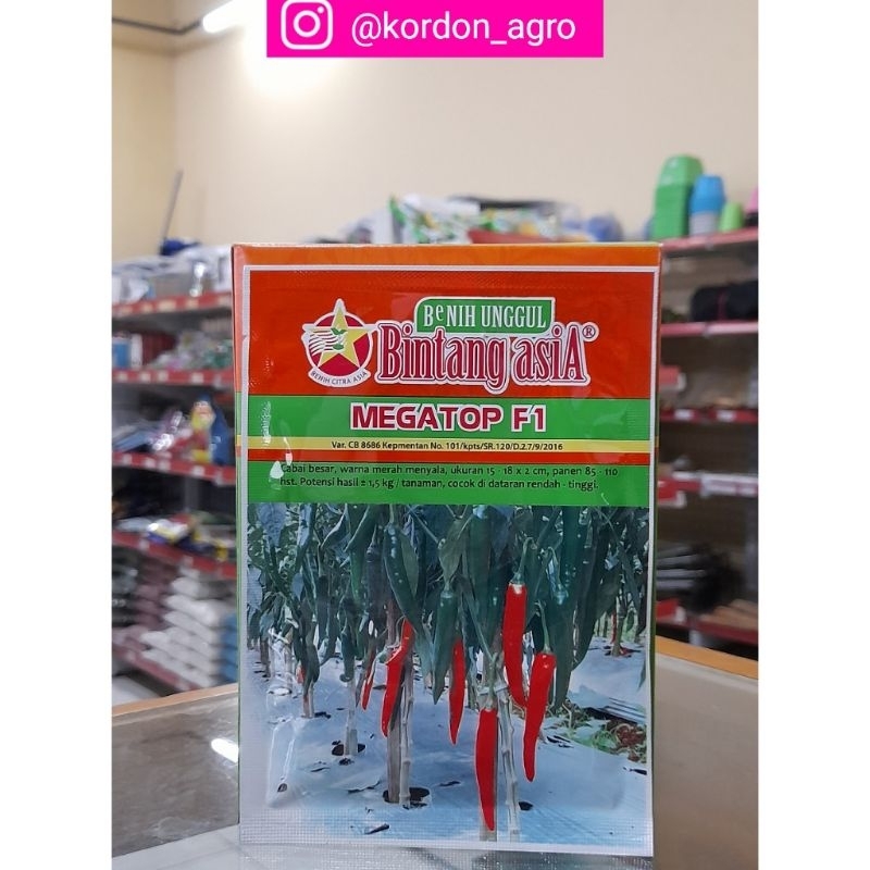 Cabe besar Megatop F1