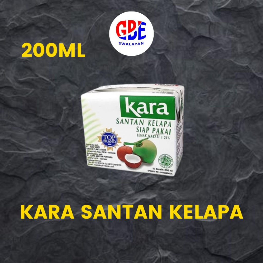 

Kara Santan Kelapa Instant 200ML