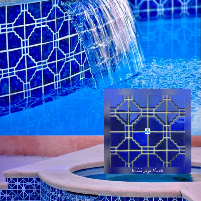 Keramik Mosaic Kolam Renang Merk Kuda Laut Mass