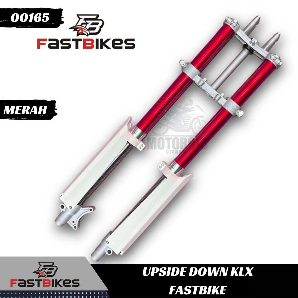 USD Shock Dtracker Fastbikes Full Cnc UpSide Down 00165 Assy Ukuran L Klx