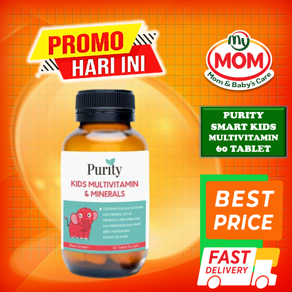 [BPOM] PURITY VITAMIN SERIES / Multi B complex / Bio HSC Vitamin C 1000mg / Kids Multivitamin Minerals / Vitamin D3 1000IU Lax Easy Relief / MYMOM