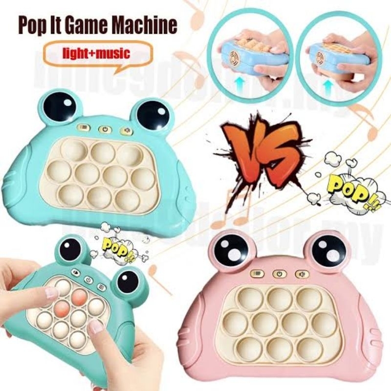 Game Console Pop It Elektrik Mainan edukatif anak atau dewasa electric fidget