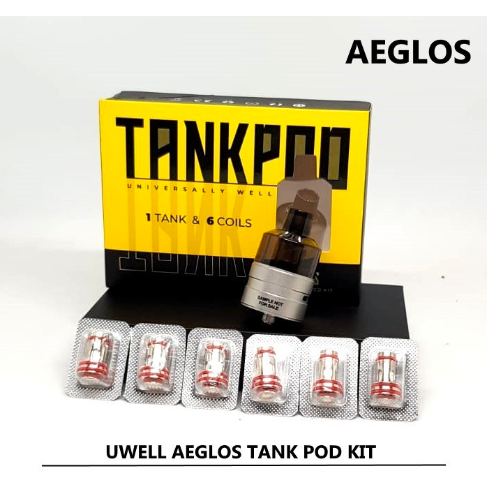 CATRIDGE AEGLOS BONUS 6 COILS / CATRIDGE TANK PODS AEGLOS 1 TANK 6 COILS