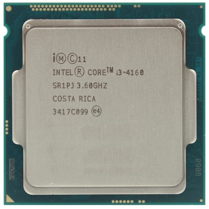 Processor Intel Core i3 4160 3.6 GHz tray socket 1150