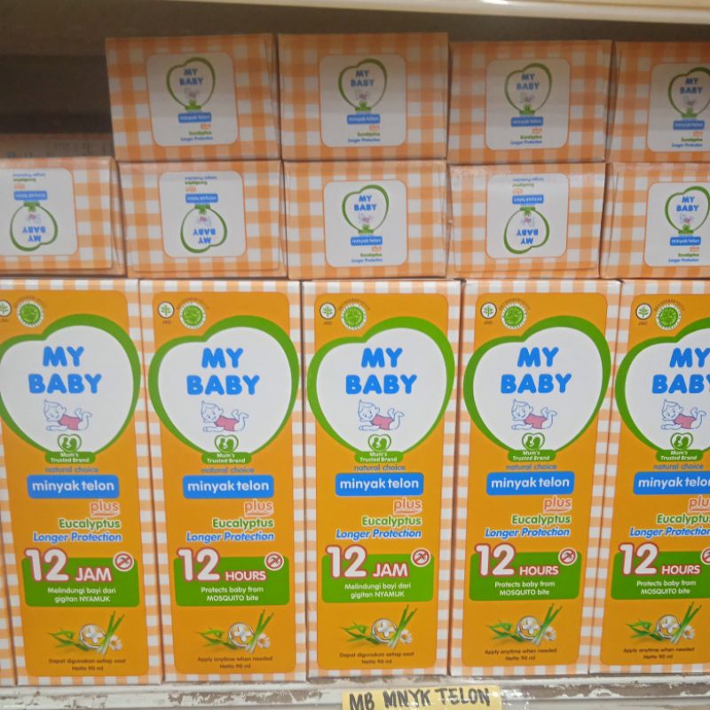 MY BABY MINYAK TELON 12JAM 90ml