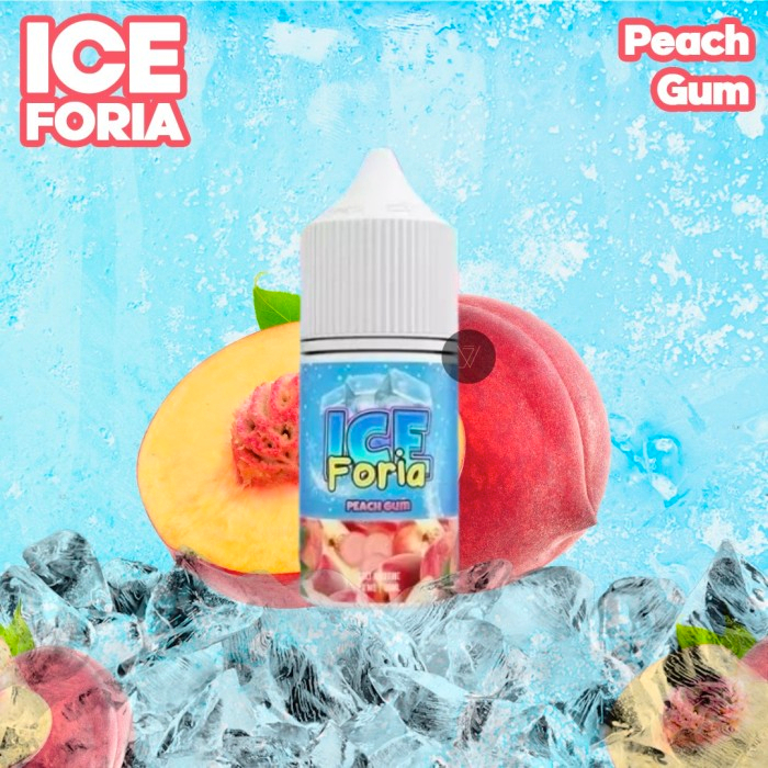 LIQUID 30ML ICEFORIA PEACH GUM 20MG ICE FORIA