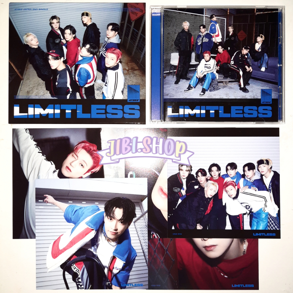 (album only) ateez limitless official album ateez cd japan ATEEZ LIMITLESS OFFICIAL ALBUM ONLY CD JA