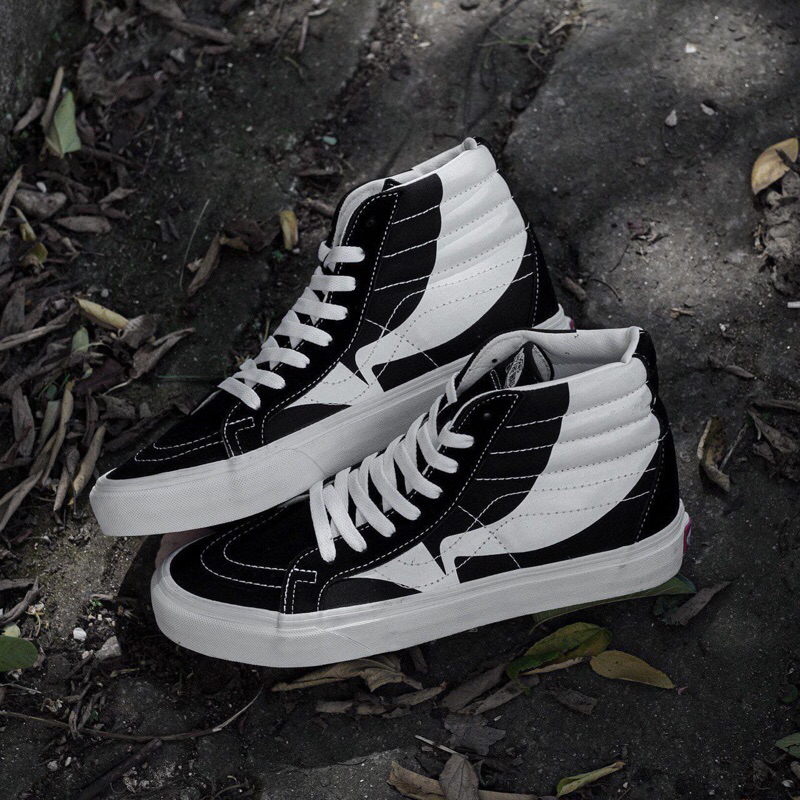 Vans SK8 Hi Reissue Wrap Black White