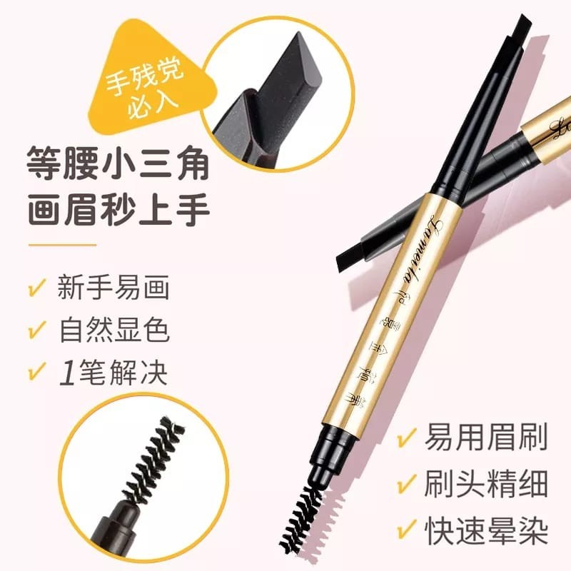 Lameila Lamailai Double Headed Marble Eyebrow Pencil LML823