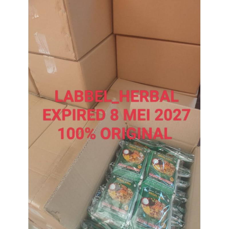 

JAMU MADU MANGGIS PEGAL LINU 12 SACHET ( LINK BARU LABEL HERBAL )