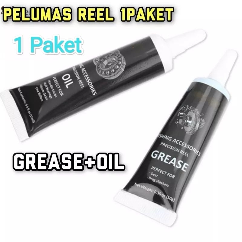 Grease &amp; Oil PERAWATAN REEL PANCING