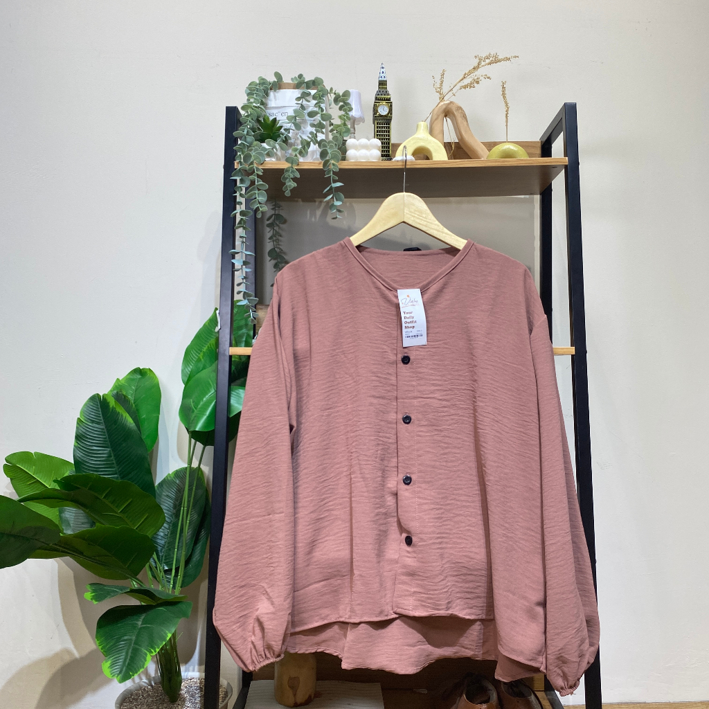 VELLA BLOUSE JUMBO CRINKLE AIRFLOW PREMIUM