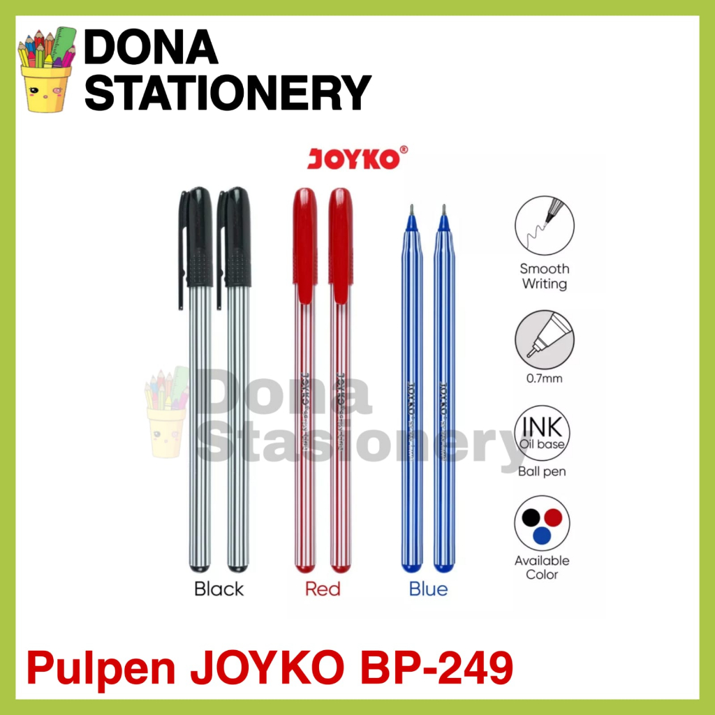 

[ 1 Pack ] Pulpen Joyko BP-249