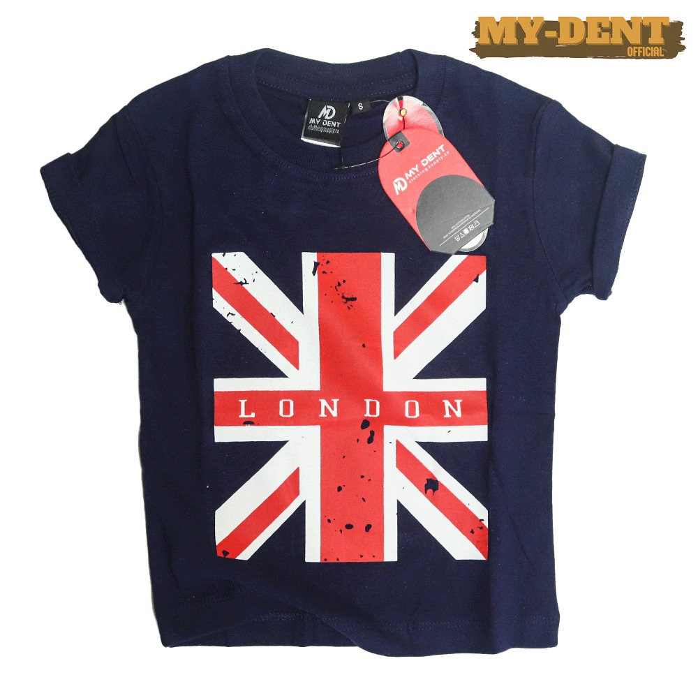 Baju Anak Laki Laki Distro Mydent Umur 1-7 Tahun Bahan Cotton 30S